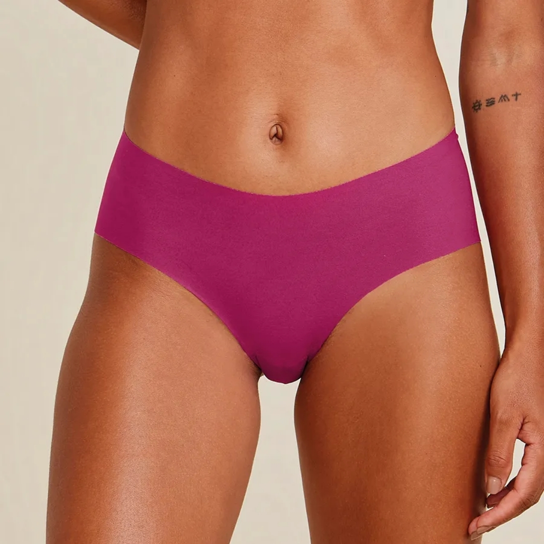 CALCINHA TANGA BRASILEIRA EM MICROFIBRA NUDE