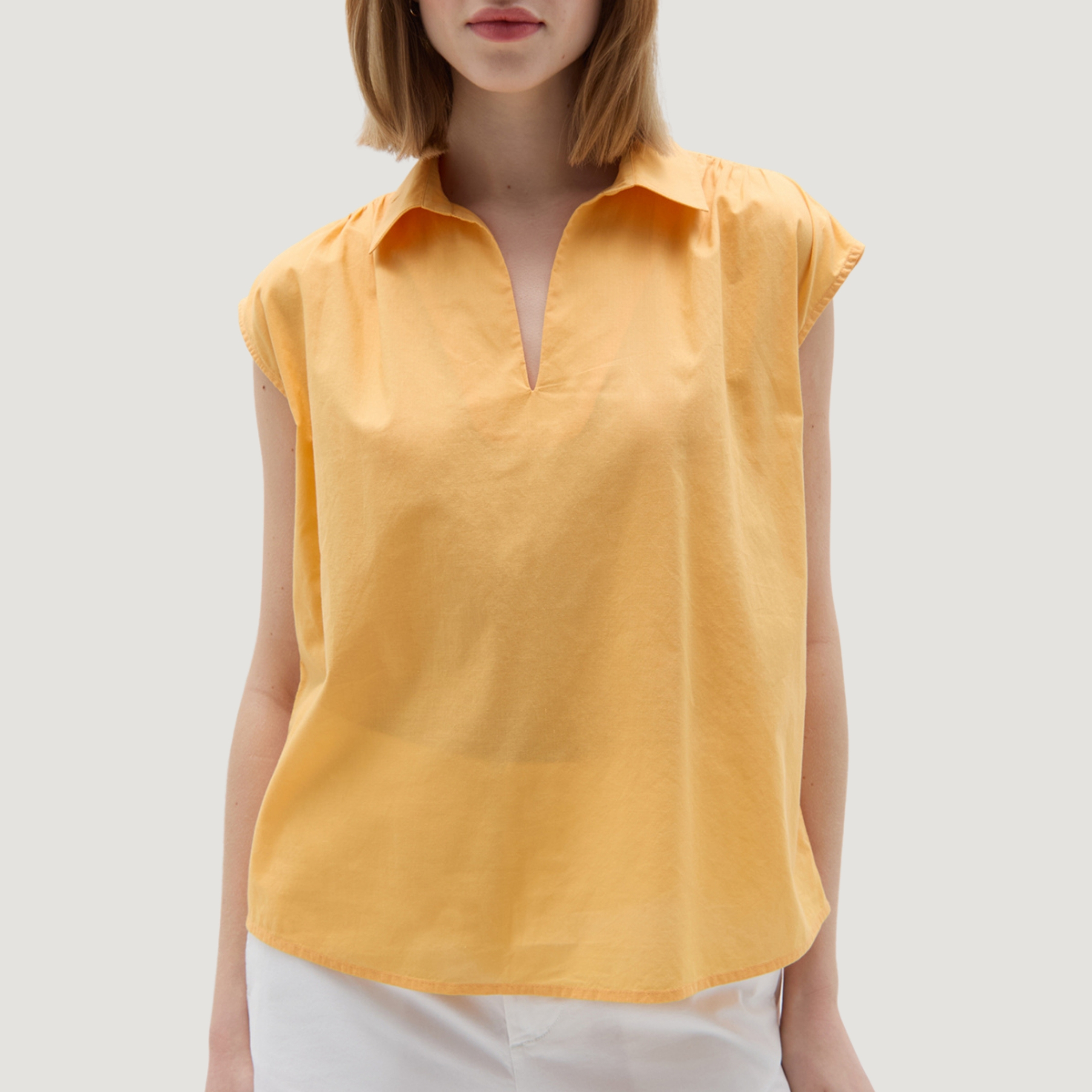 W'S SHIRTS W/O SLEEVES-SHORTSL