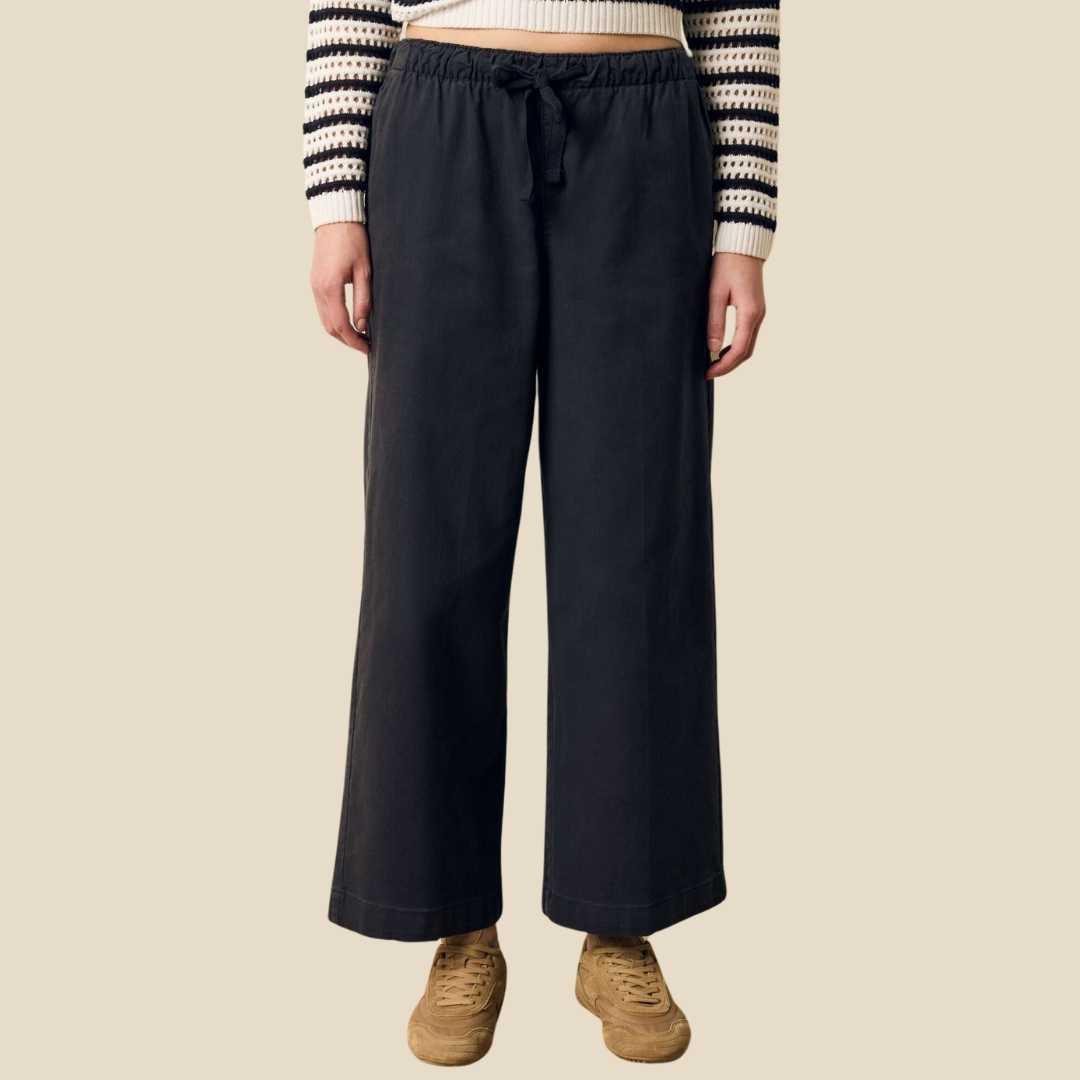 WOMEN'S TROUSERS-DEEP BLUE