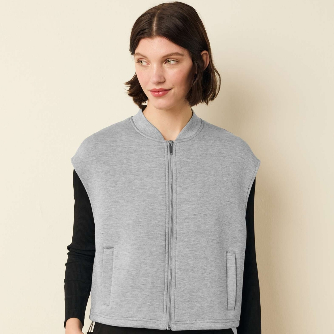 WOMEN'S T-SHIRT -GREY MELANGE