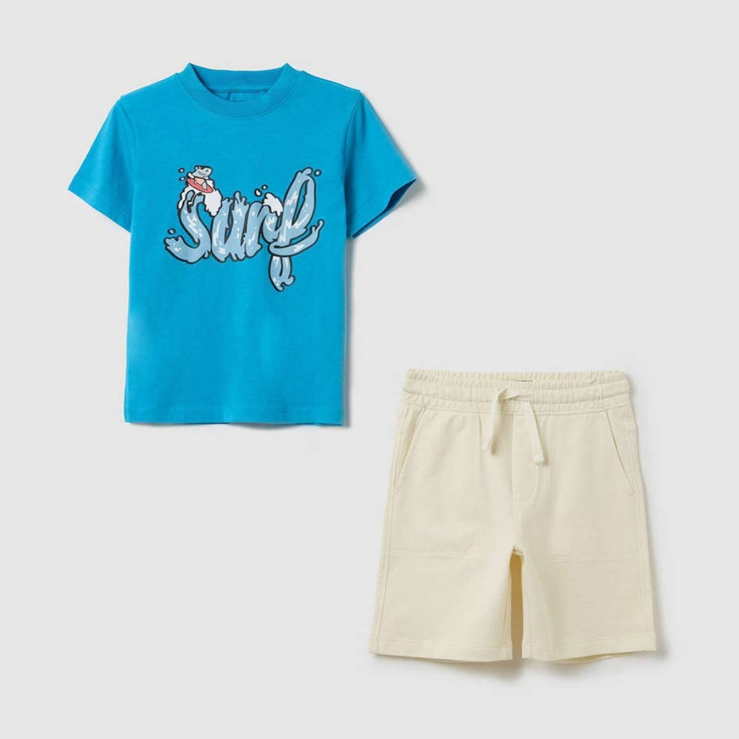 JOGGING SET SHORT B 3-7 Y  3-4