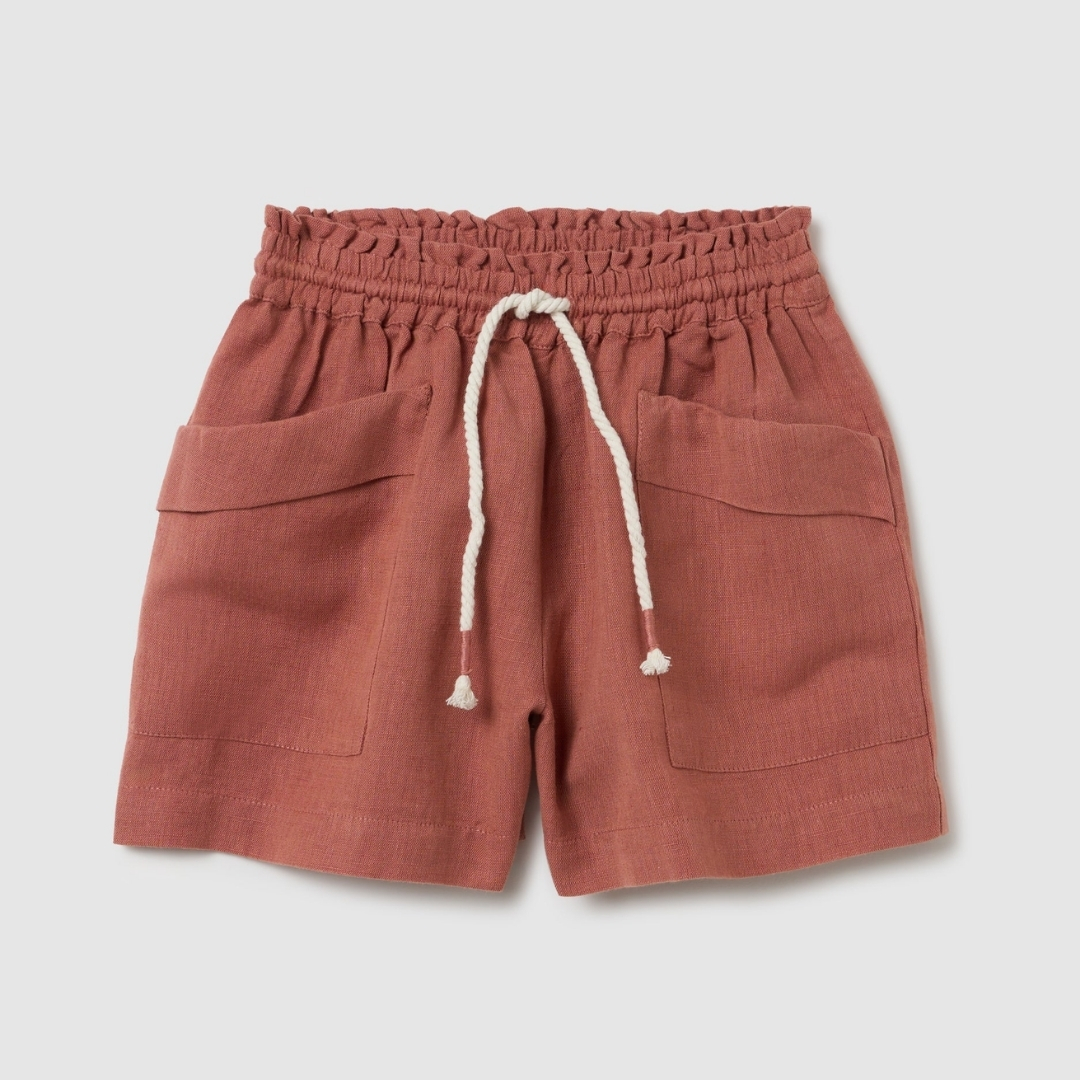 GIRLS' LONG/SHORT TROUSERS 3-4
