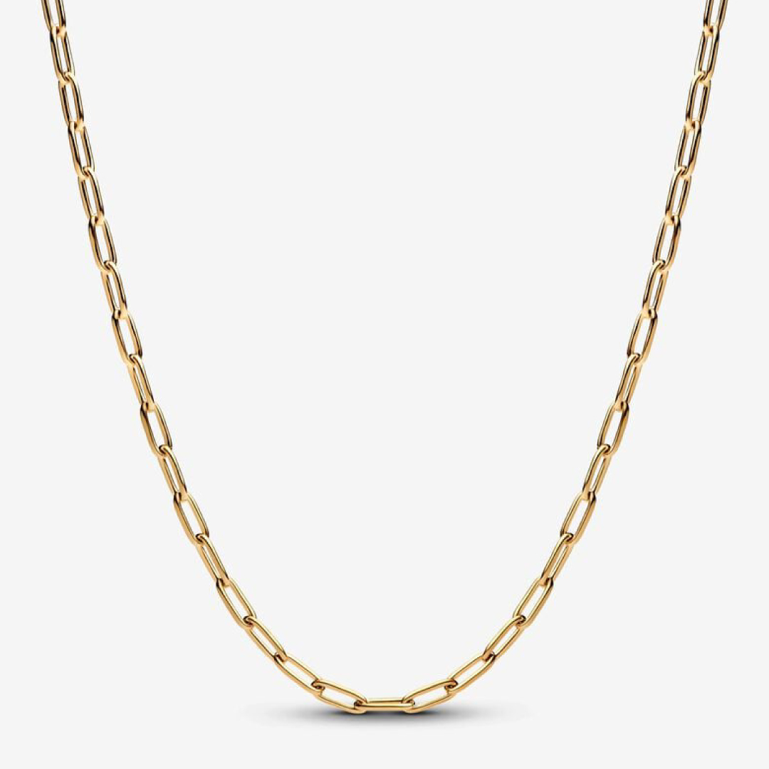 14k Gold-plated link necklace