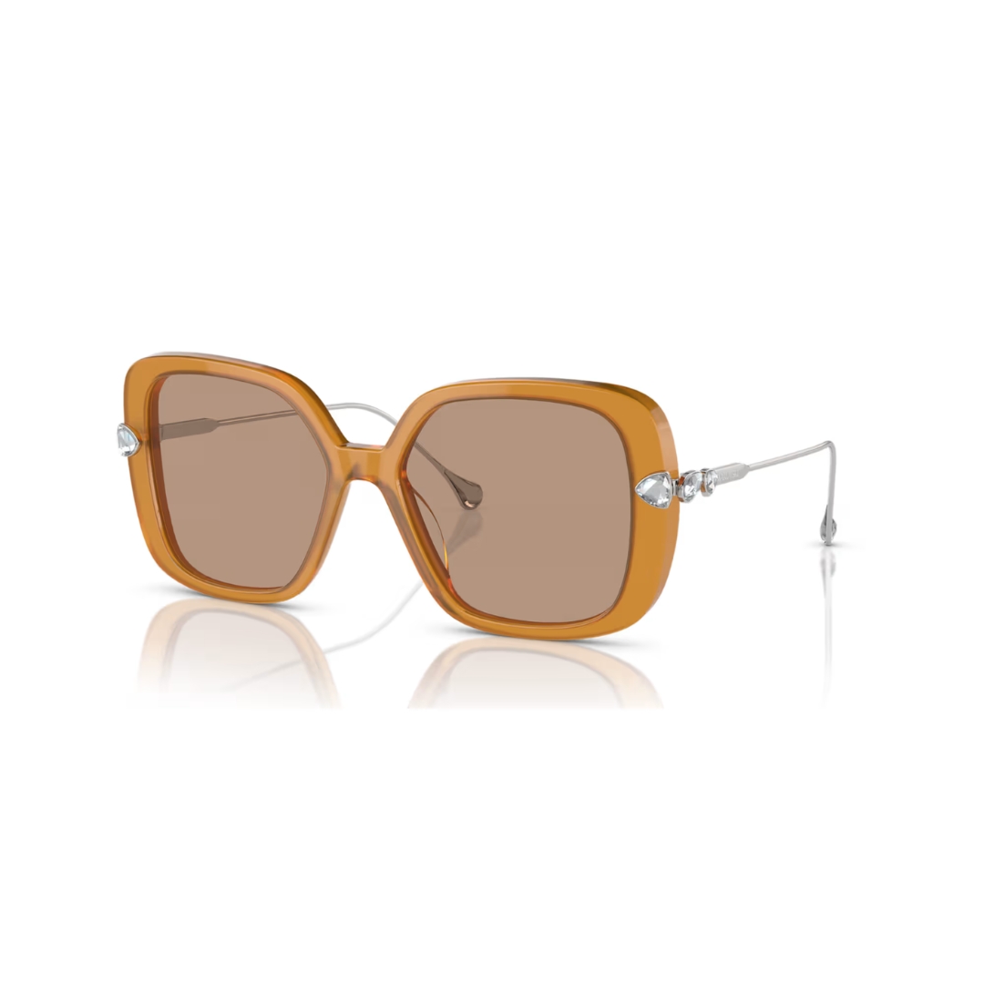 MESMERA:EYEWEAR SK6011EL SQ AMBER/CRE