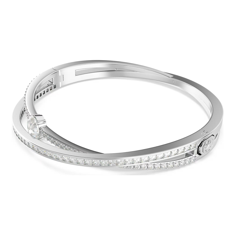 HYPERBOLA:BANGLE DROP WHITE/RHS