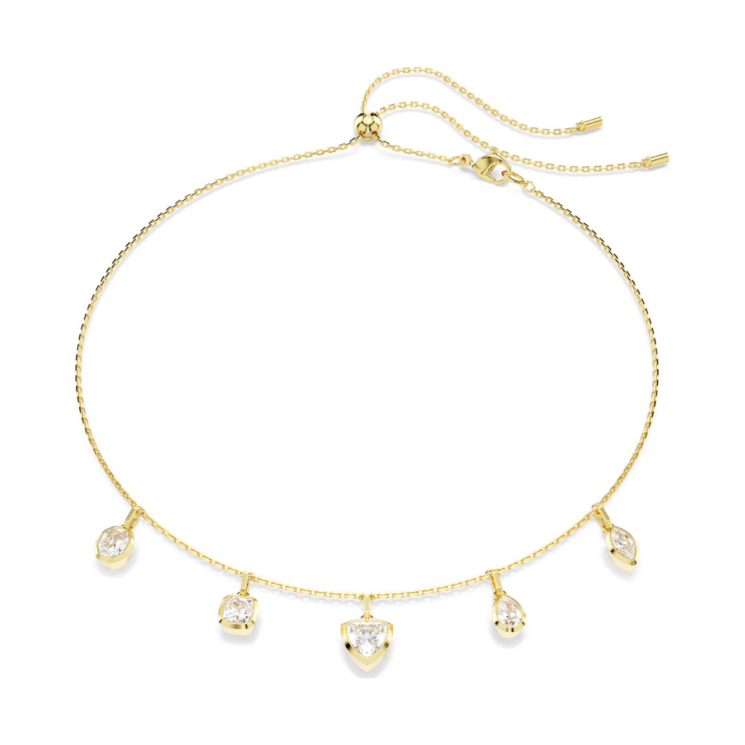 IMBER:NECKLACE DANGLING WHITE/GOS