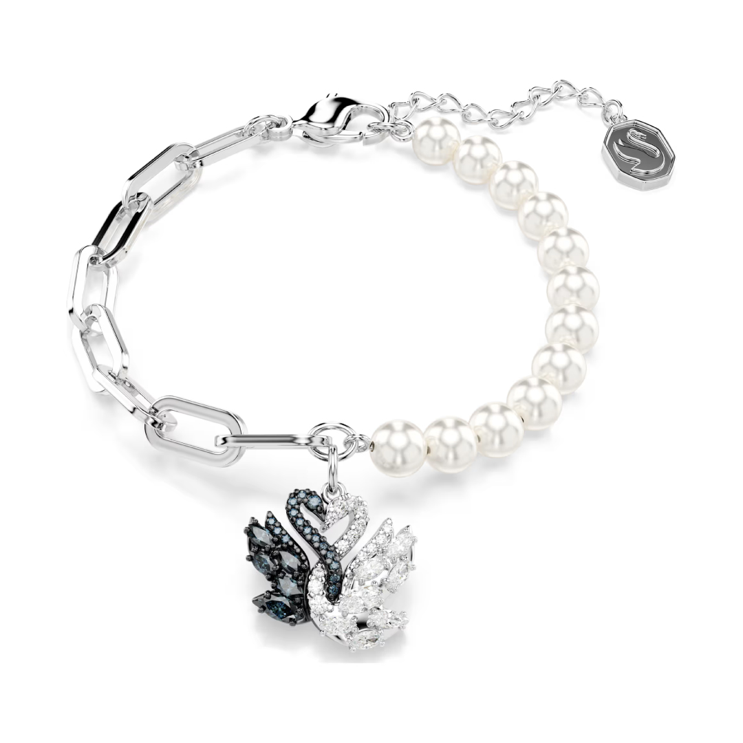 SWAN:BRACELET WHITE/RHS M