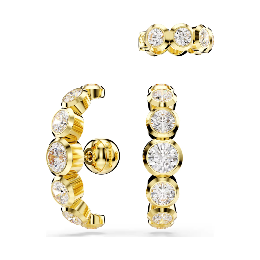 IMBER:PE SET EARCUFF WHITE/GOS