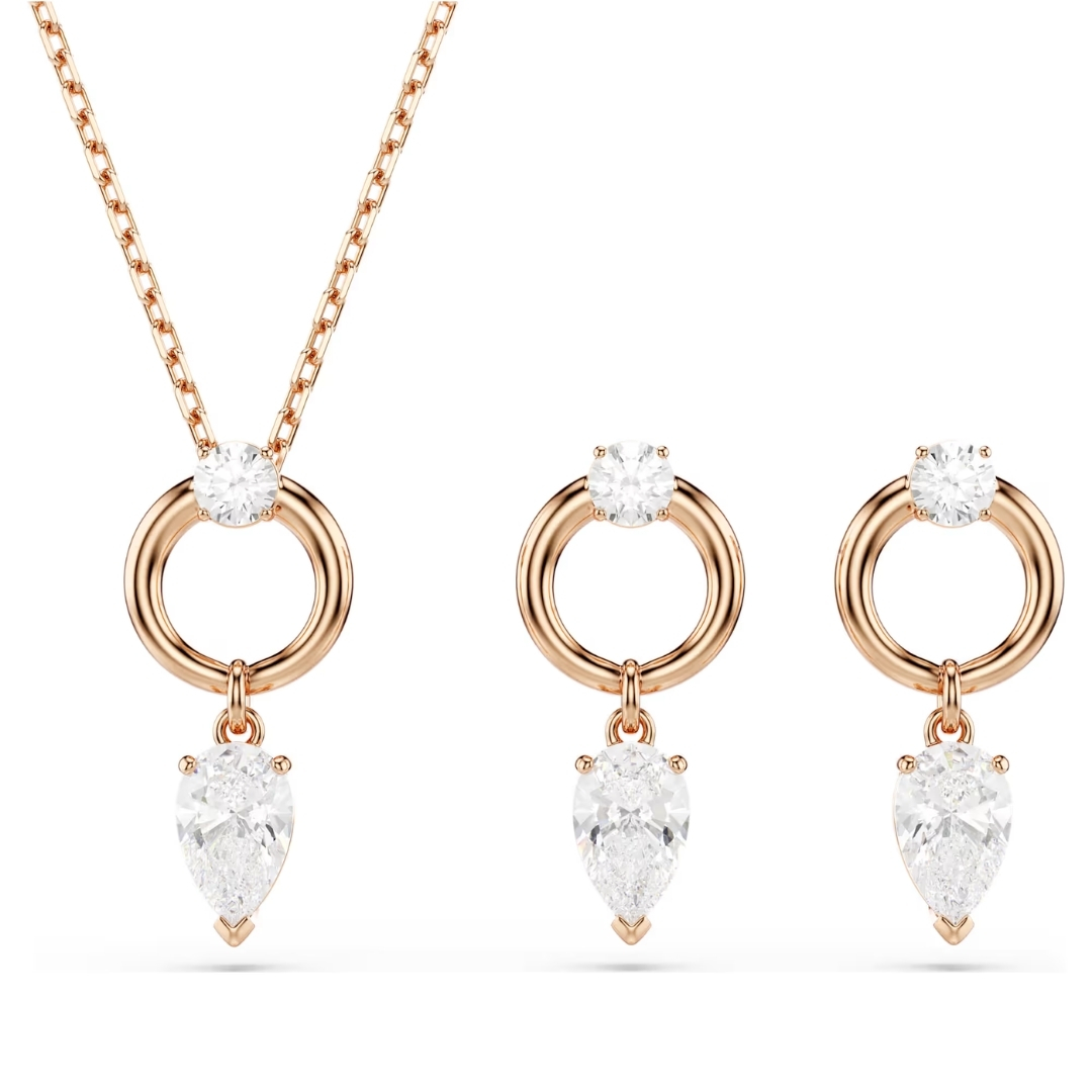 MESMERA:SET DROP WHITE/ROS