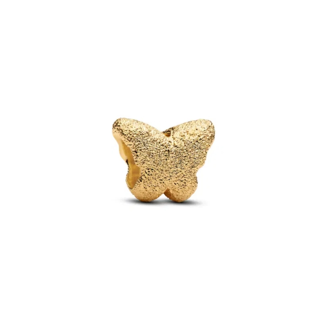 Butterfly 14k gold-plated mini charm