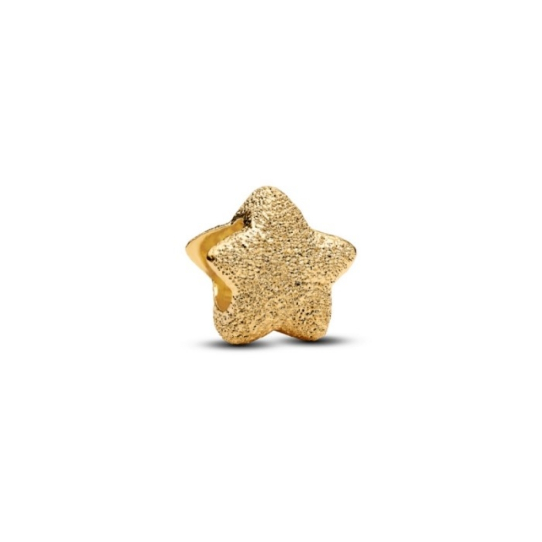 Star 14k gold-plated mini charm