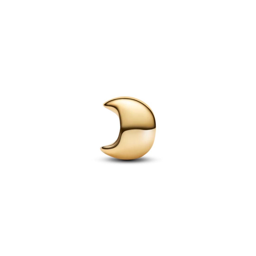 Moon 14k gold-plated mini charm