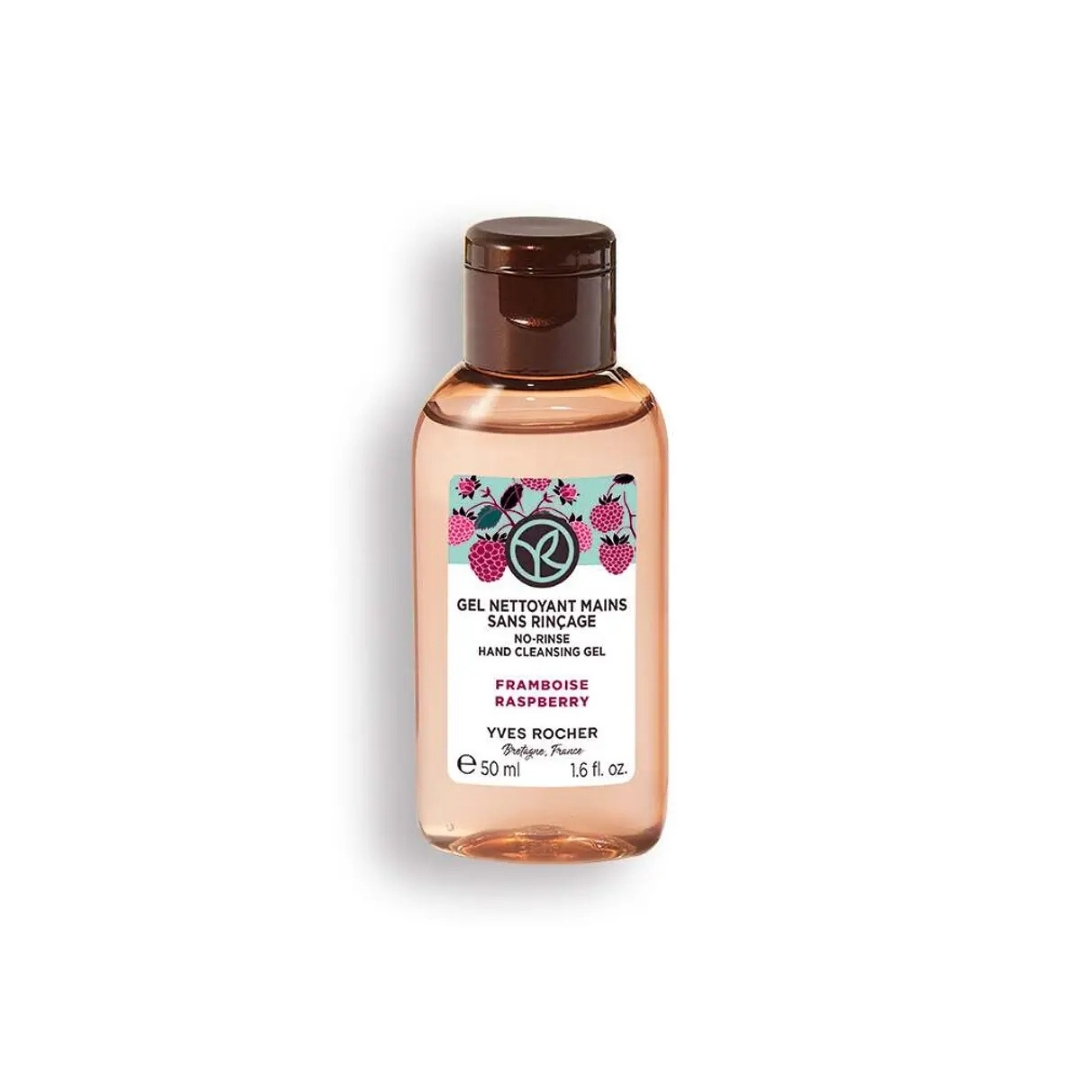 Gel Limpiador De Manos Sin Aclarado Frambuesa & Hierbabuena