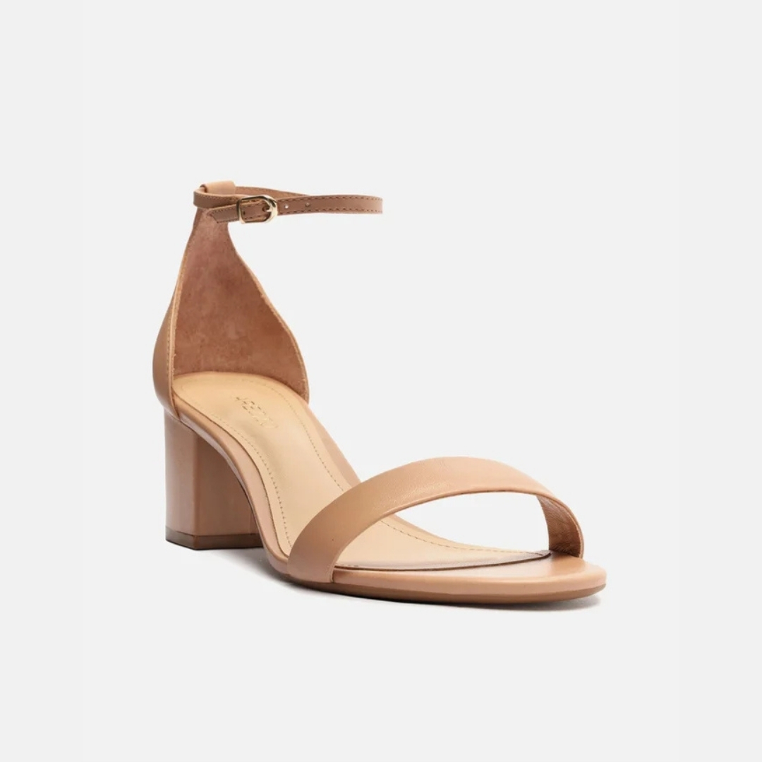 SANDÁLIA SALTO MÉDIO