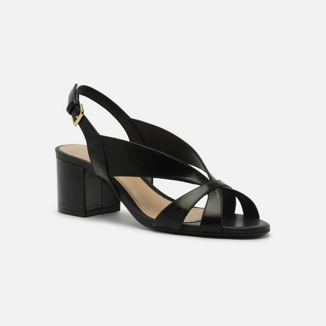 SANDALIA DE TACÓN MEDIO