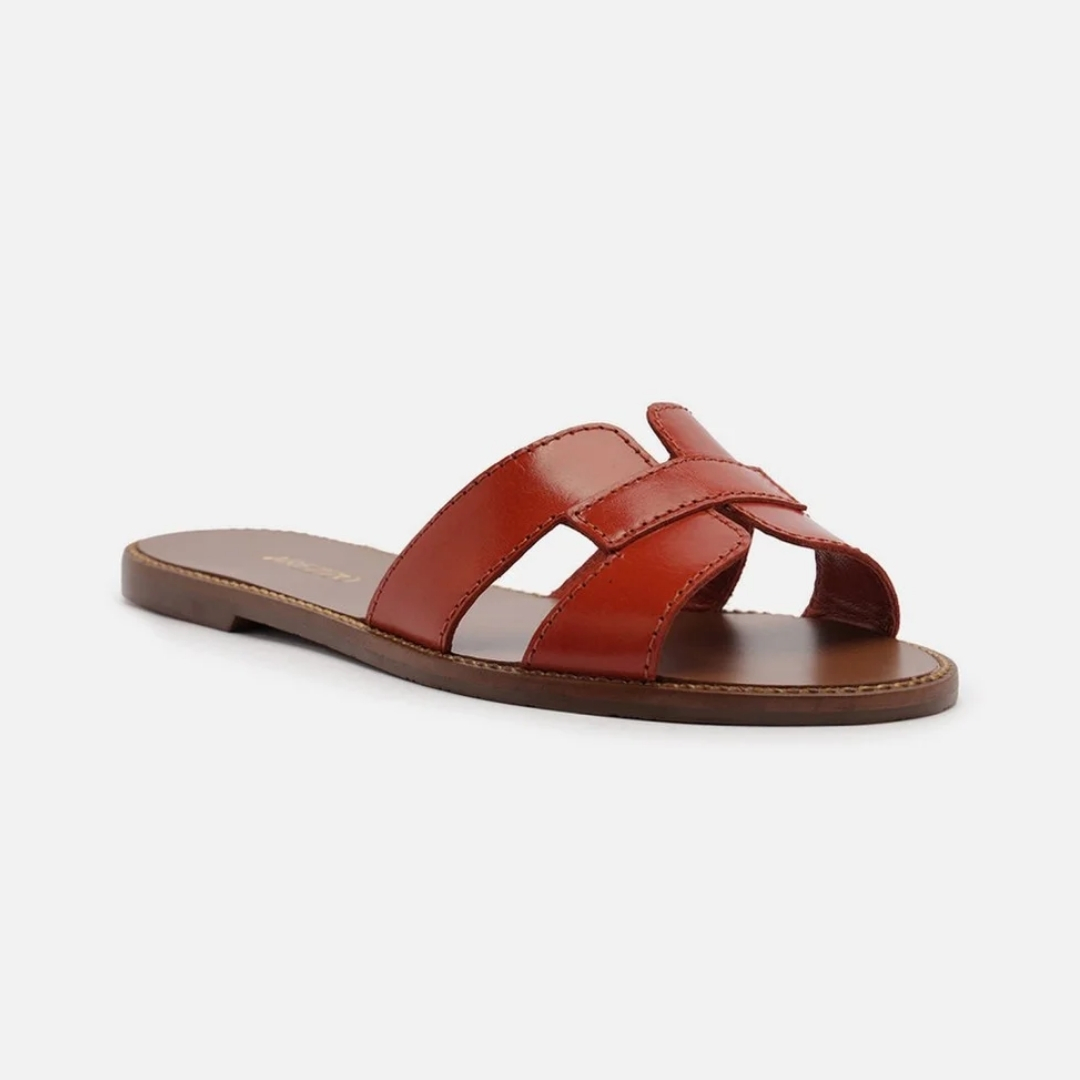 SANDALIA DE TACÓN PLANO