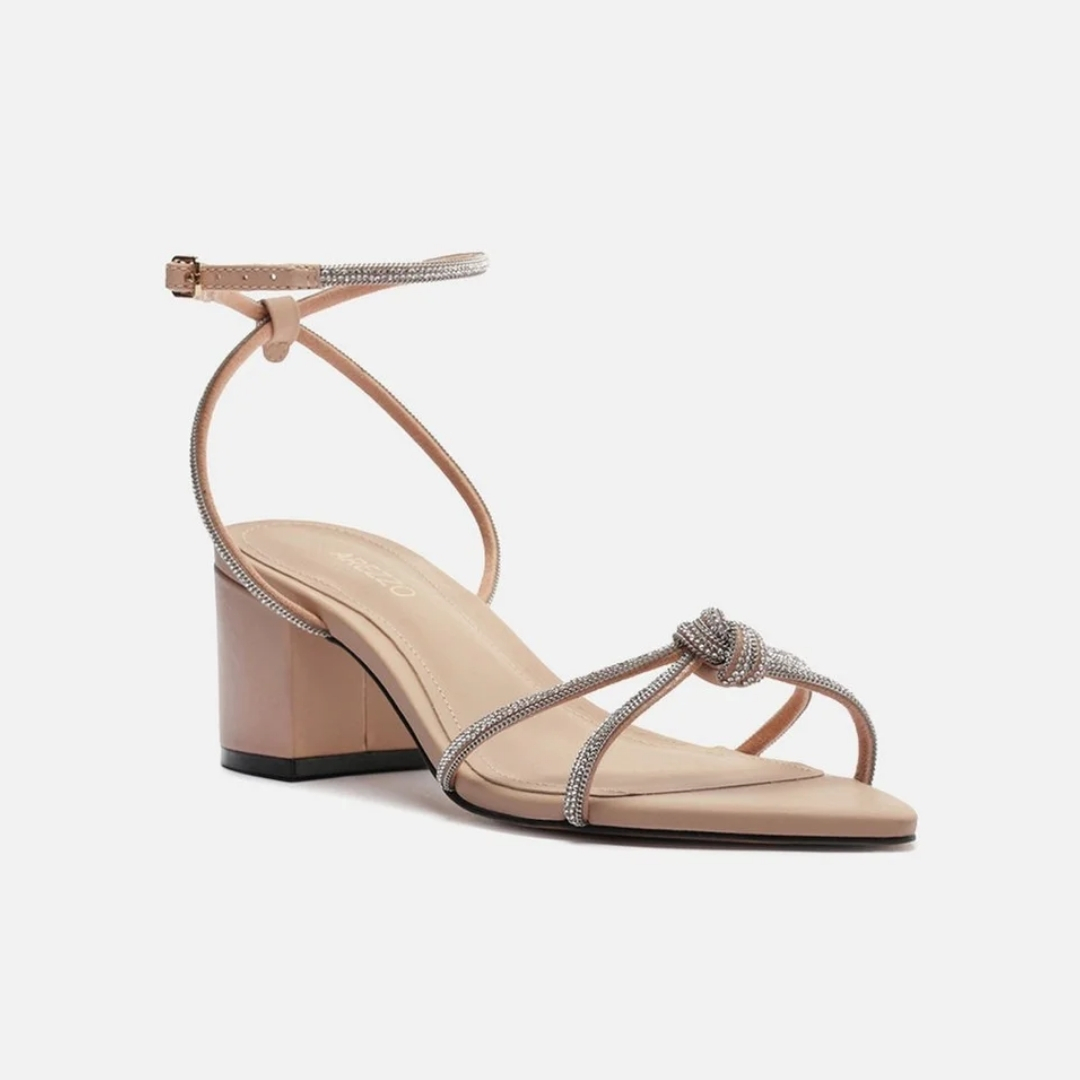 SANDALIA DE TACÓN MEDIO