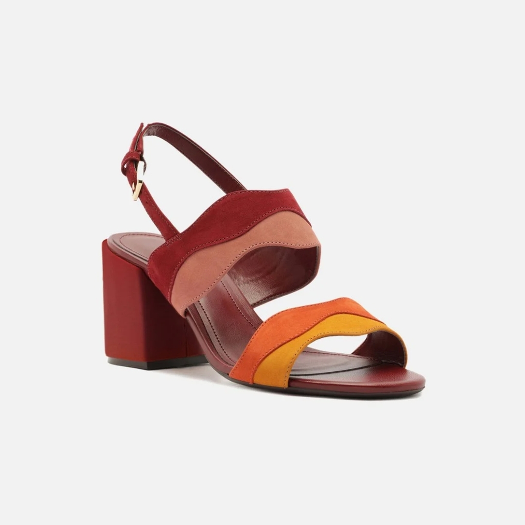 SANDALIA DE TACÓN MEDIO