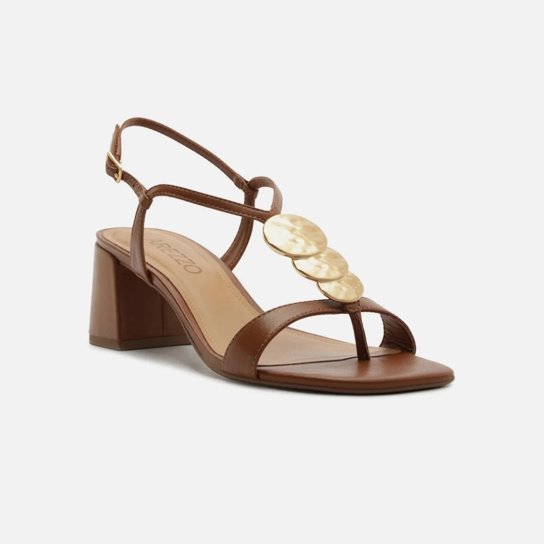 SANDALIA DE TACÓN MEDIO