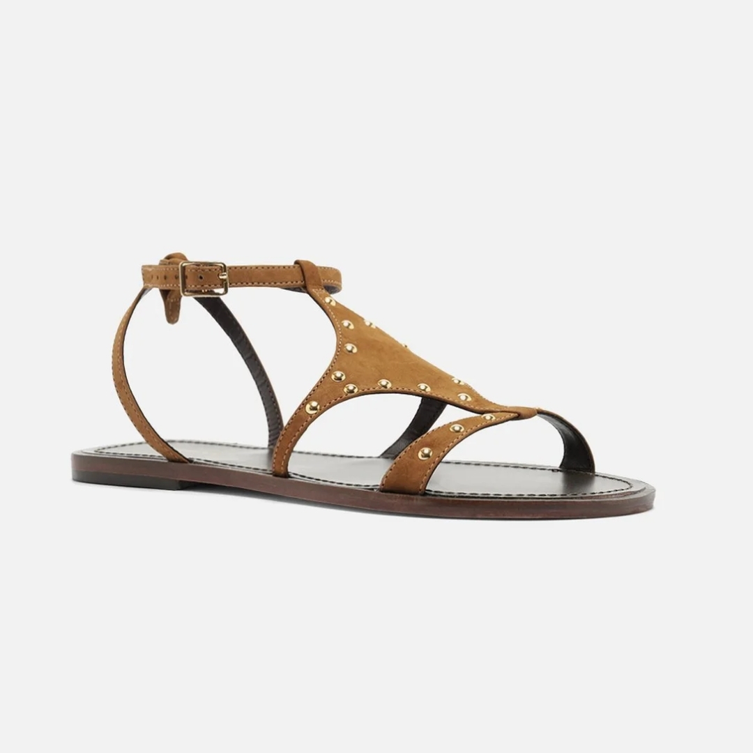 SANDALIA DE TACÓN PLANO