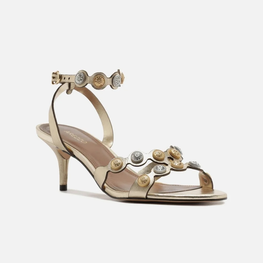 SANDALIA DE TACÓN MEDIO