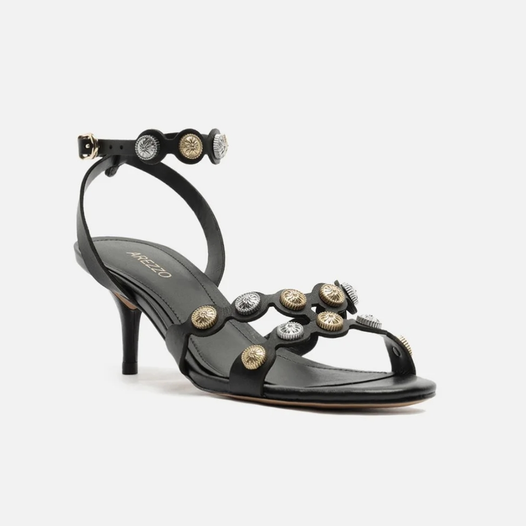 SANDALIA DE TACÓN MEDIO