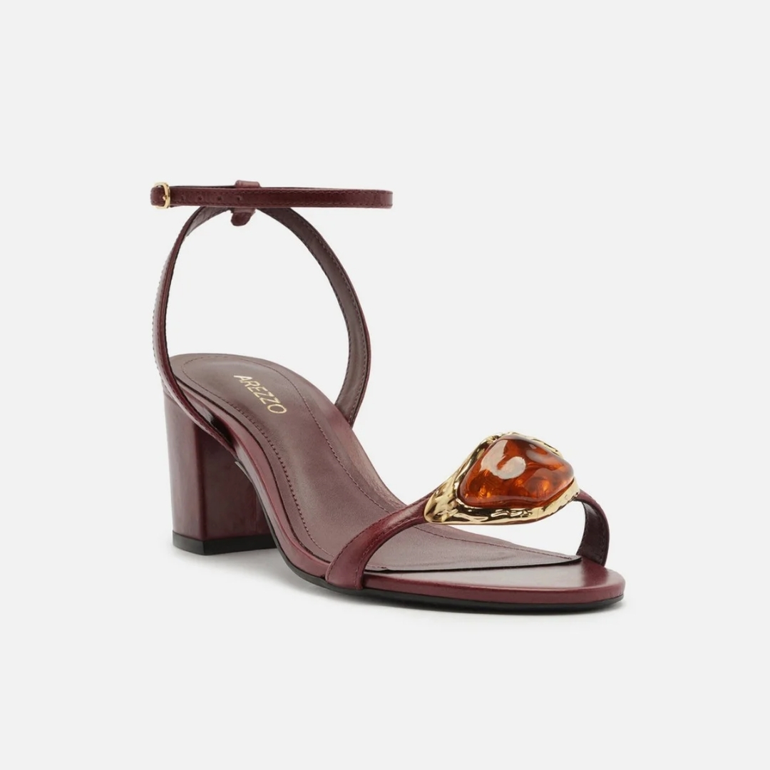 SANDALIA DE TACÓN MEDIO