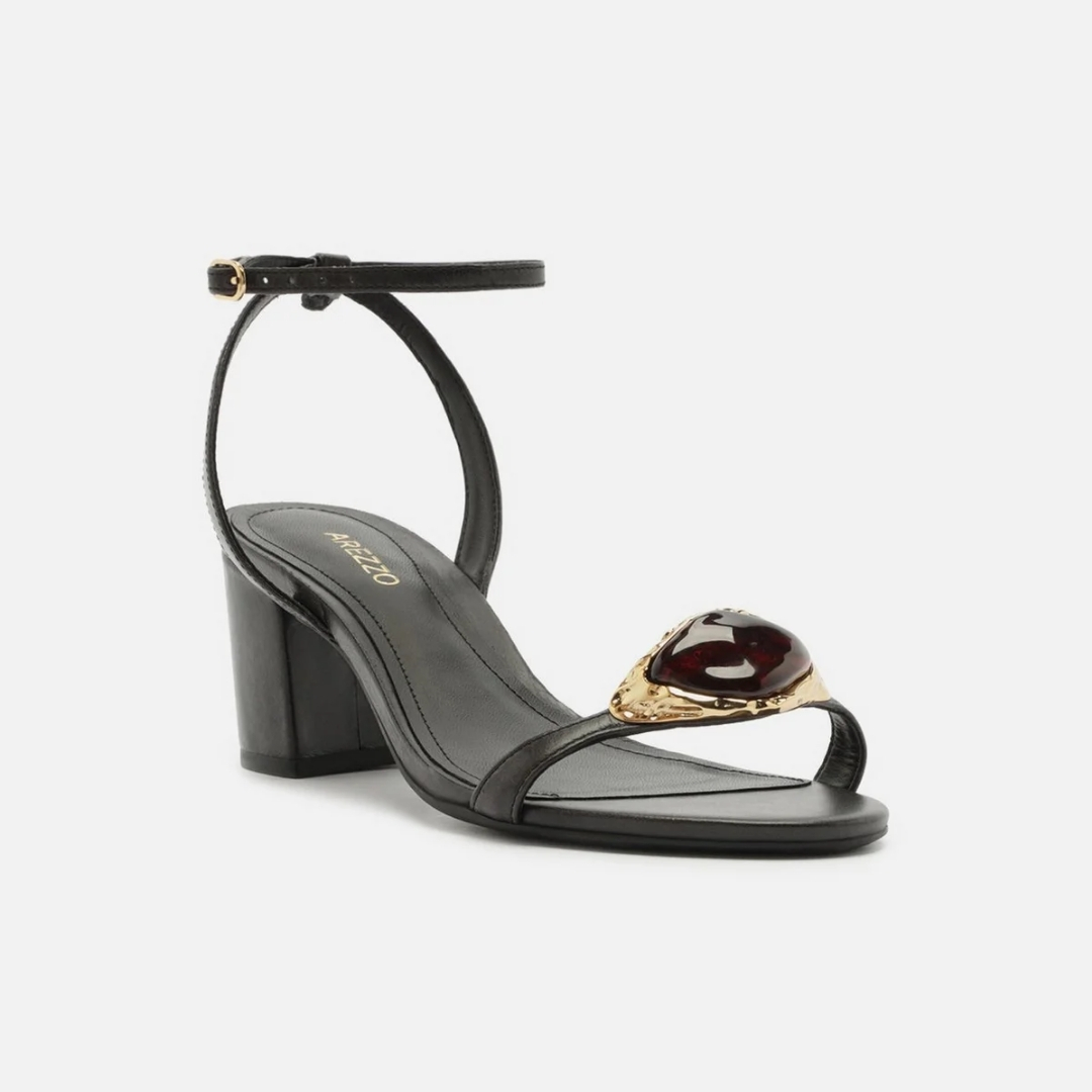 SANDALIA DE TACÓN MEDIO