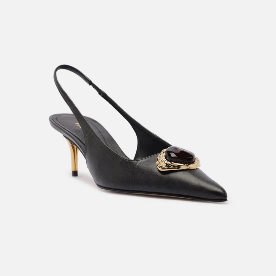 ZAPATO CERRADO DE TACÓN BAJO