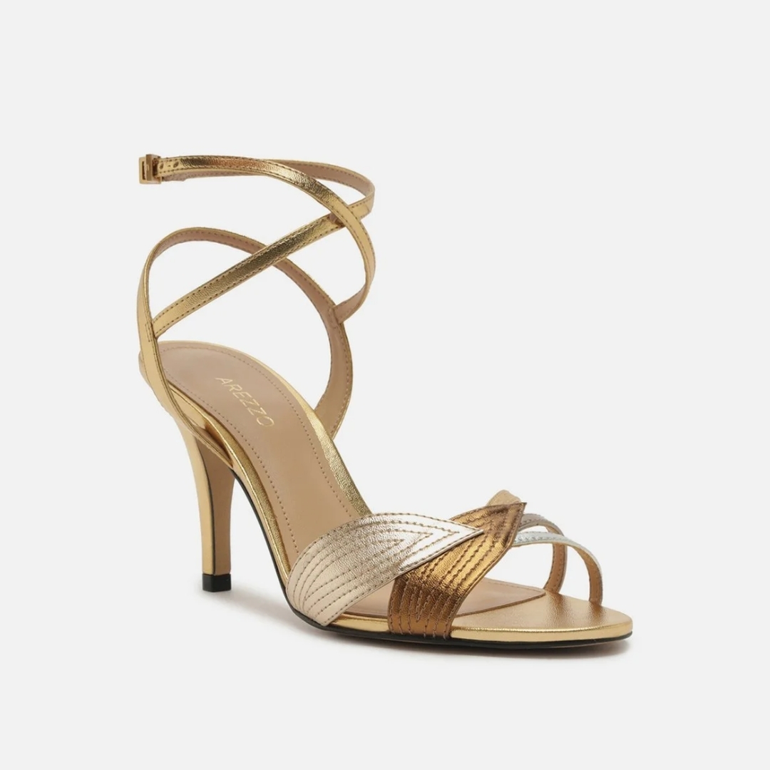 SANDALIA DE TACÓN MEDIO