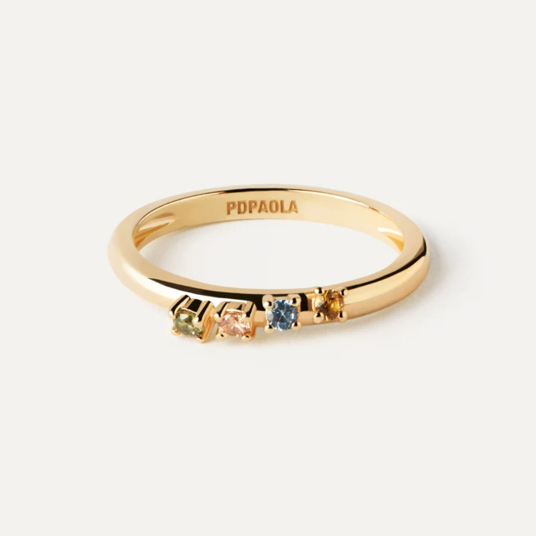 AN Rainbow Wing ring 10