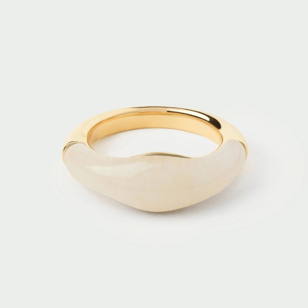 Quartz Nami ring
