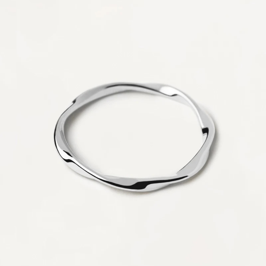 AN Spiral Silver Ring 14