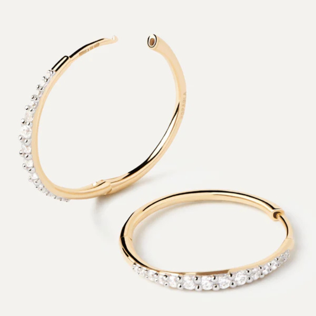 AR Diamonds And Gold Estella Hoops U