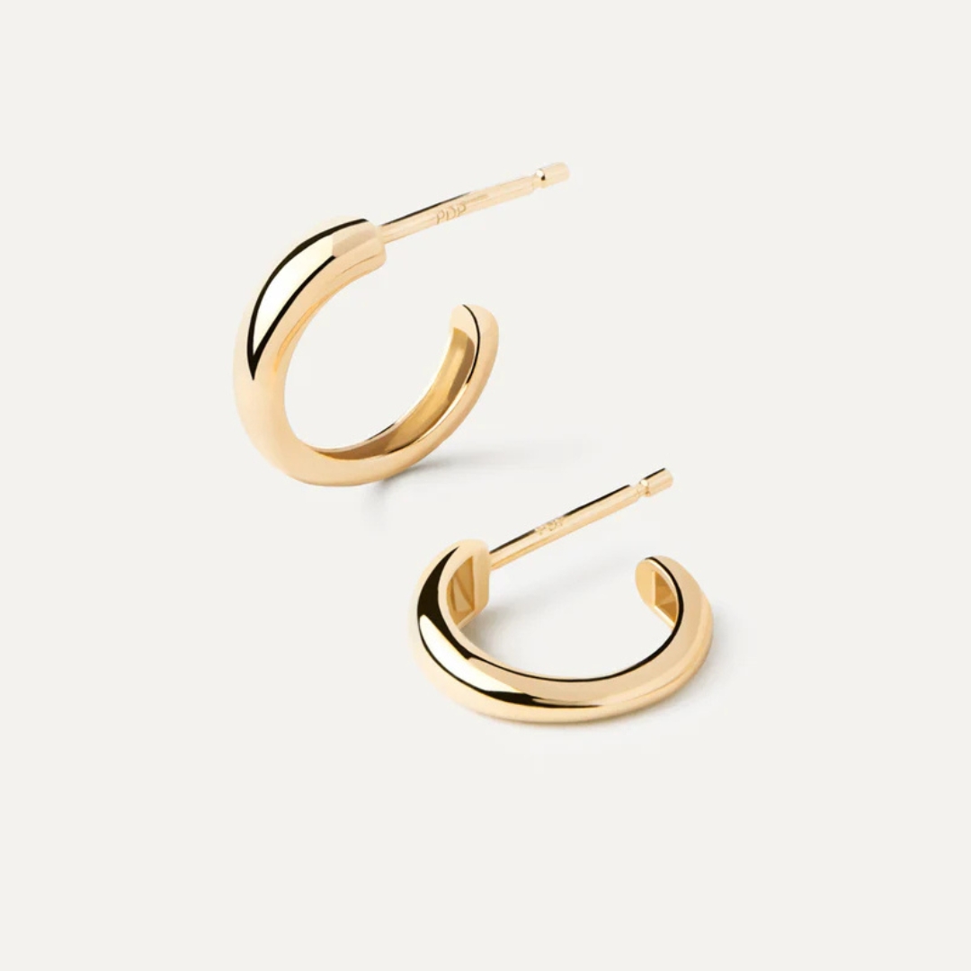 AR Gold Joan Mini Hoops U