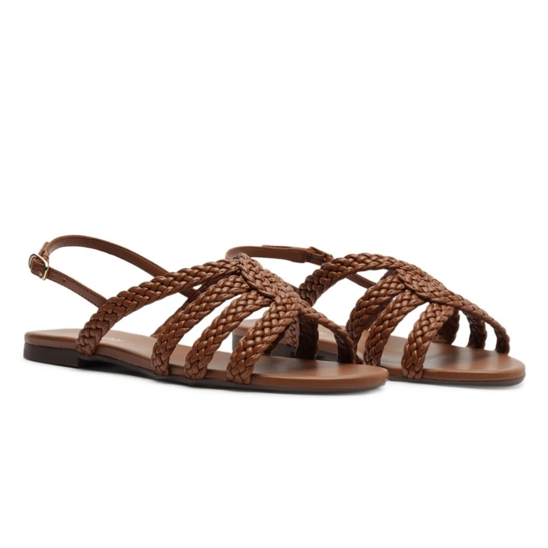 SANDALIA DE TACÓN PLANO