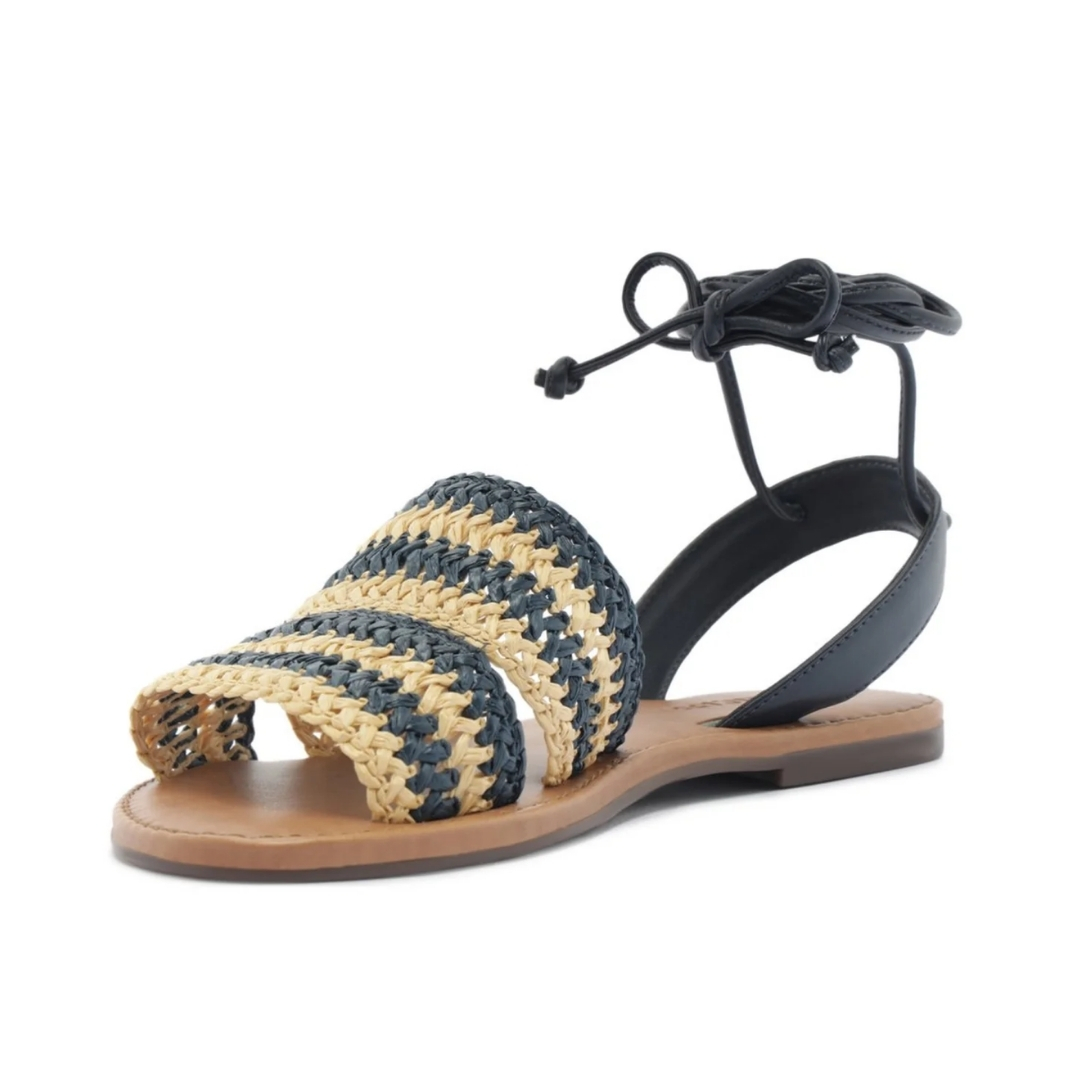 SANDALIA DE TACÓN PLANO