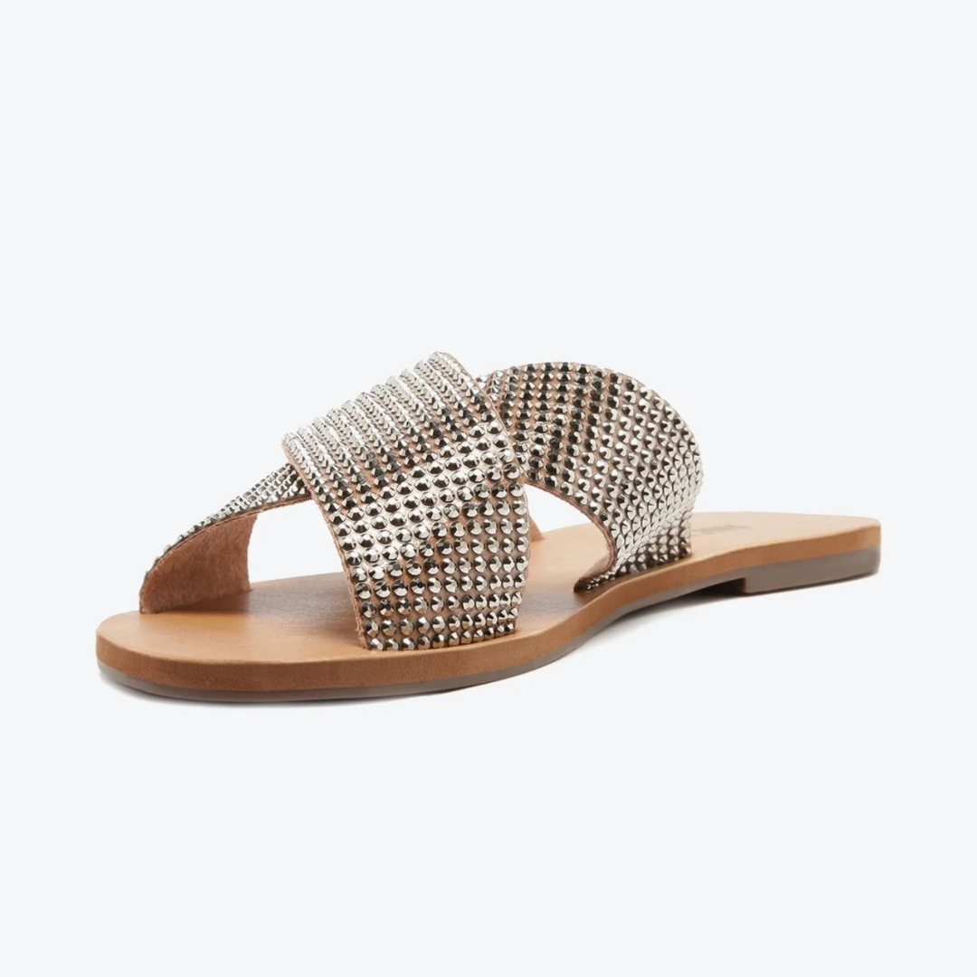 SANDALIA DE TACÓN PLANO