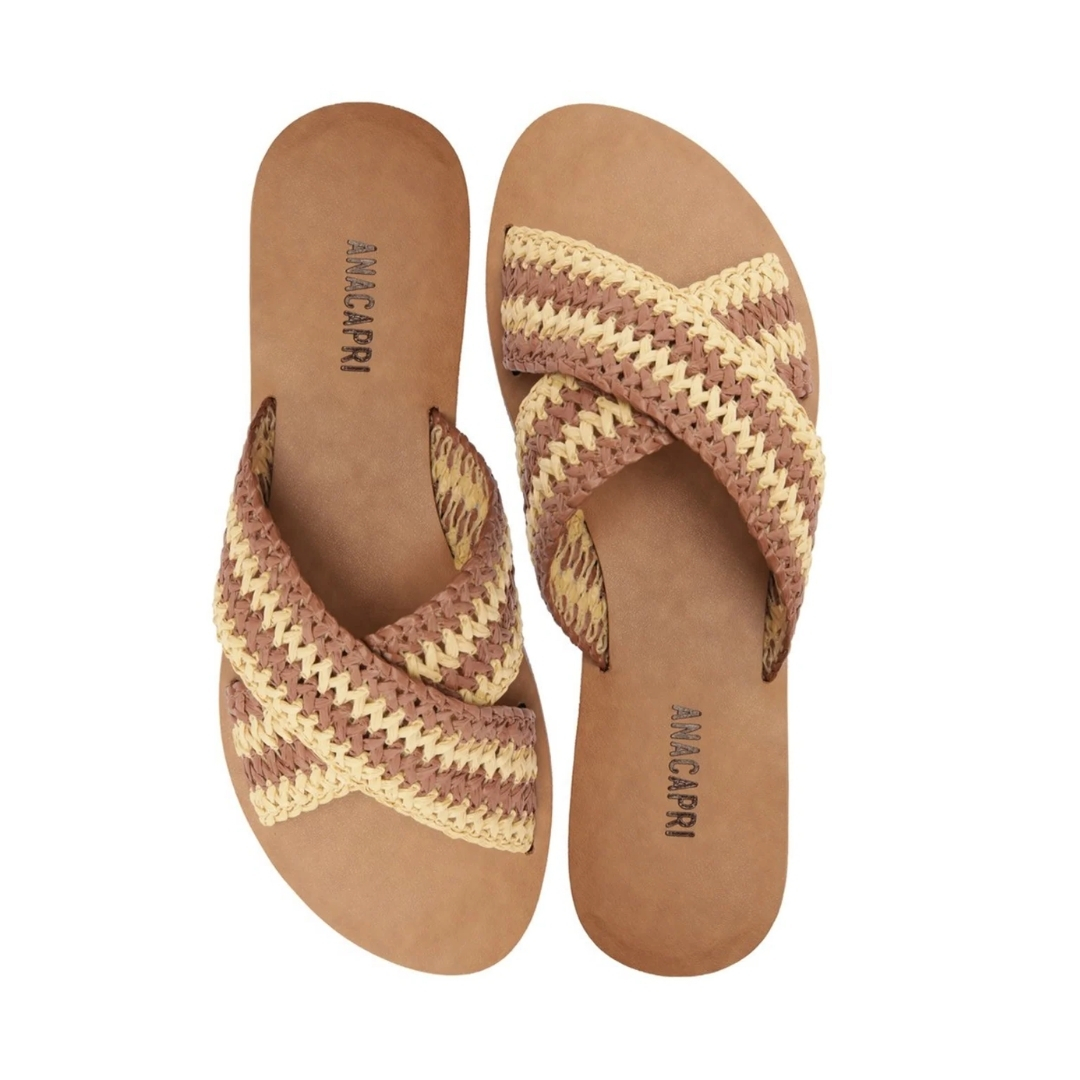 SANDALIA DE TACÓN PLANO