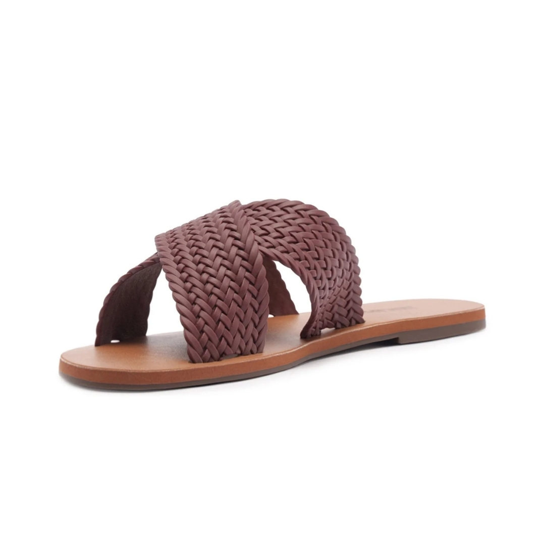 SANDALIA DE TACÓN PLANO