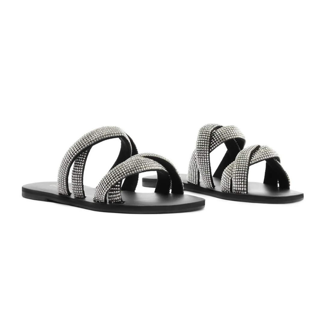 SANDALIA DE TACÓN PLANO