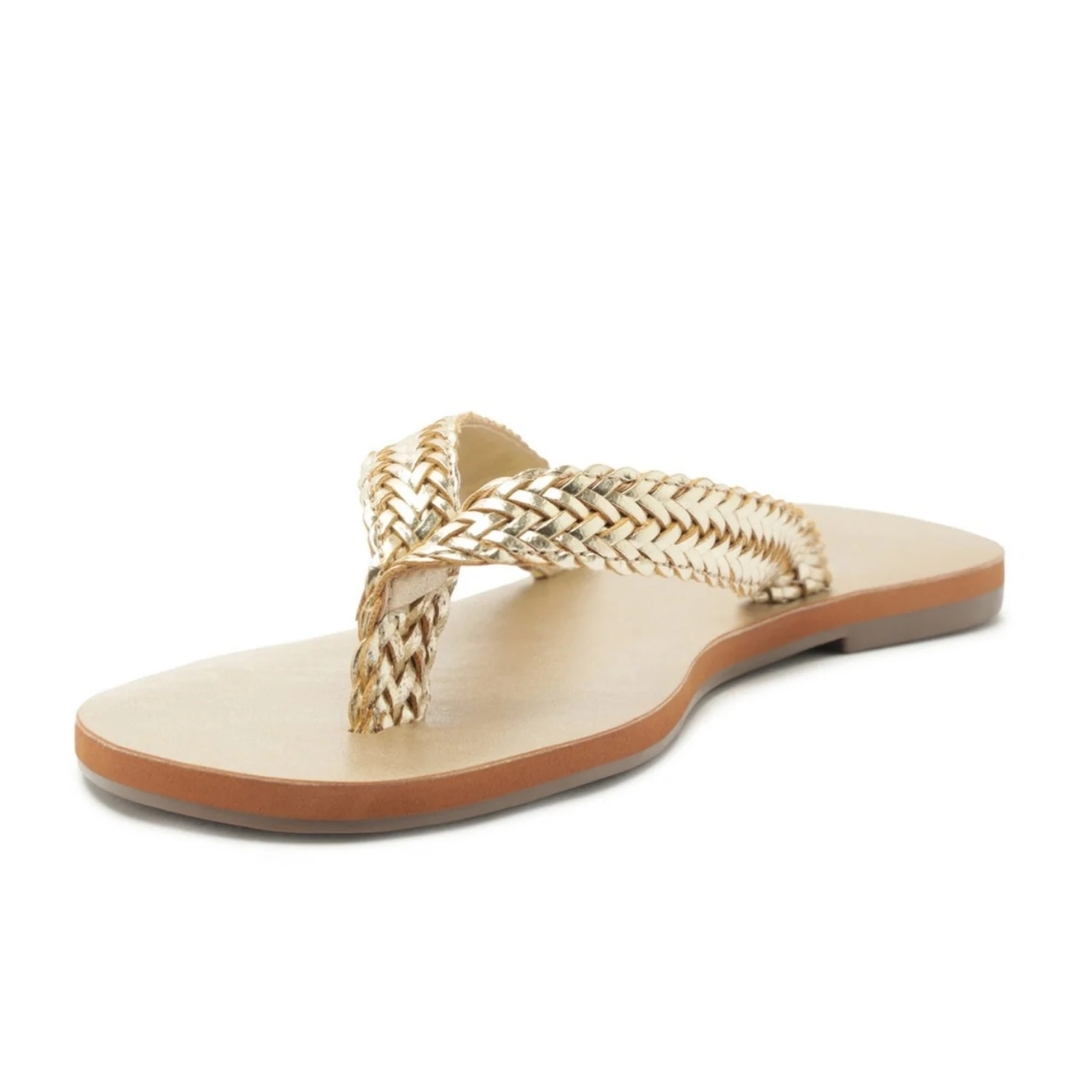 SANDALIA DE TACÓN PLANO