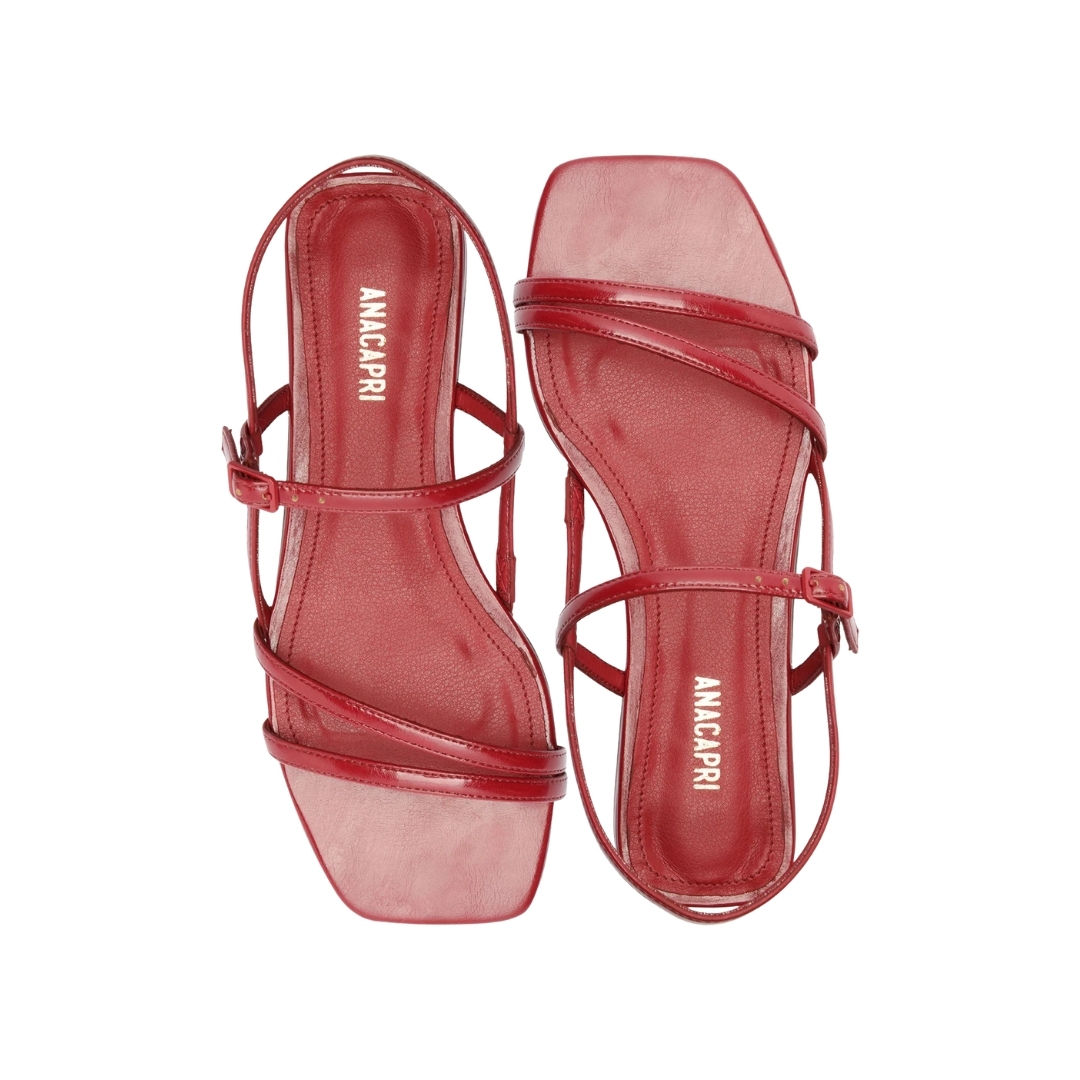 SANDALIA DE TACÓN PLANO