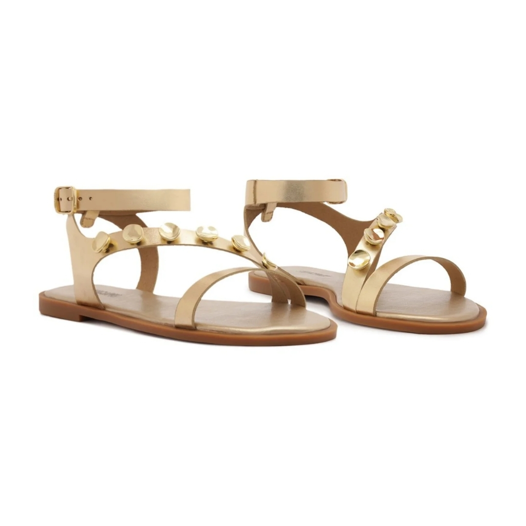 SANDALIA DE TACÓN PLANO