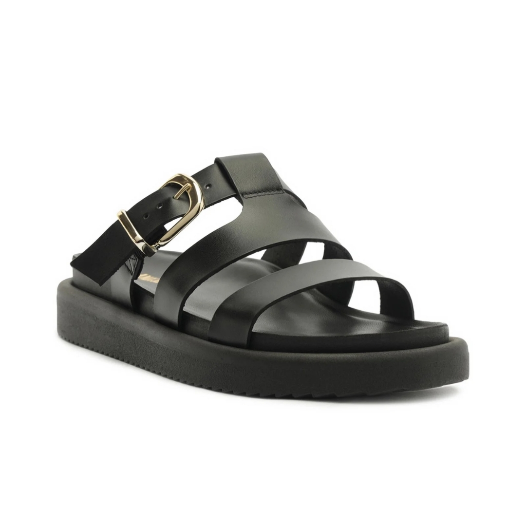 SANDALIA DE TACÓN BAJO