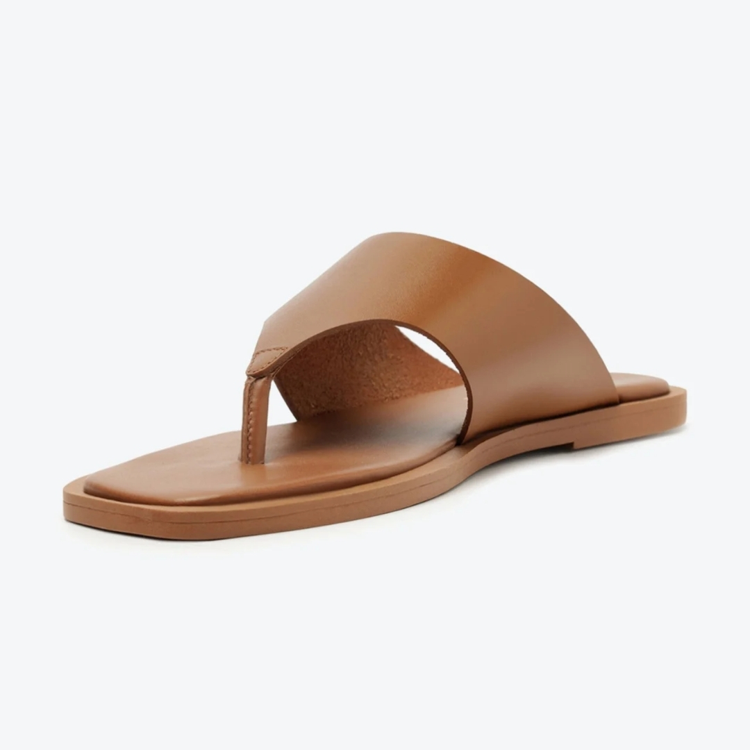 SANDALIA DE TACÓN PLANO