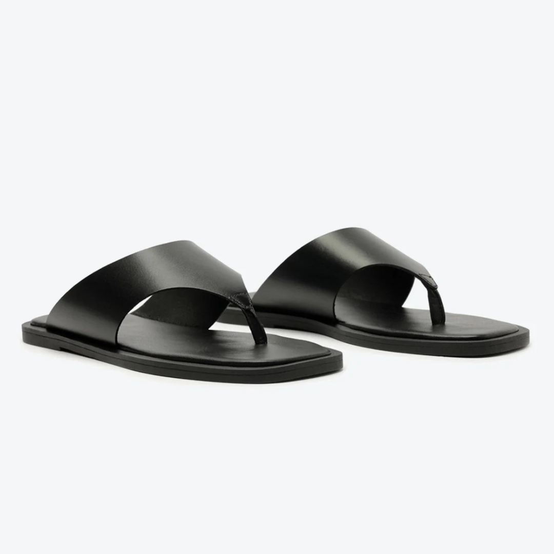 SANDALIA DE TACÓN PLANO