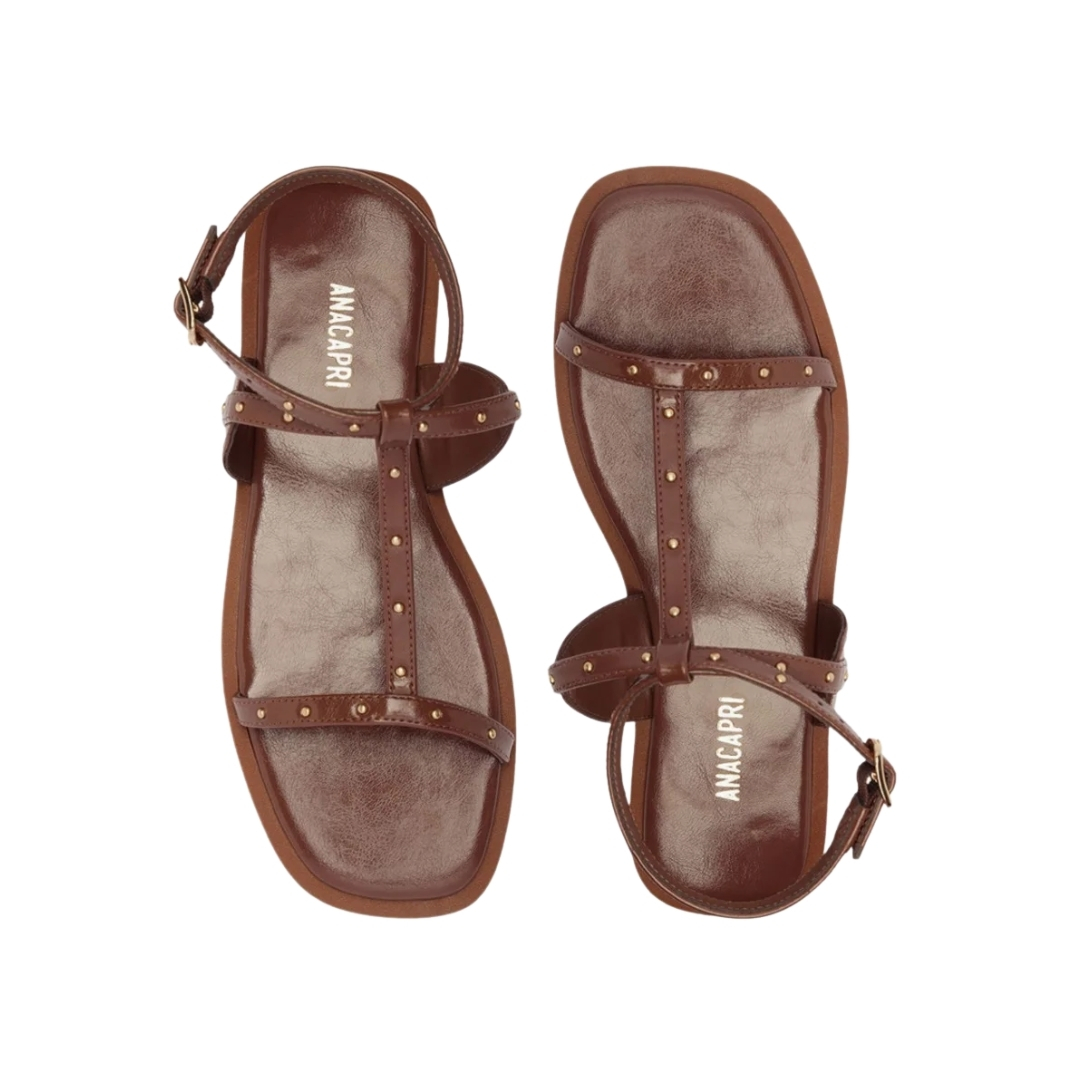 SANDALIA DE TACÓN PLANO