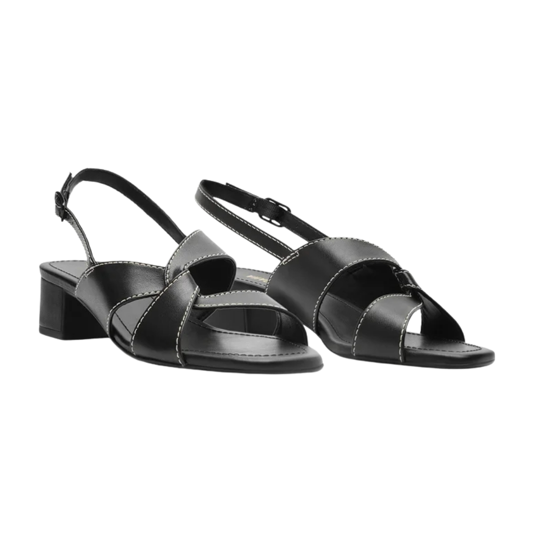 SANDALIA DE TACÓN MEDIO