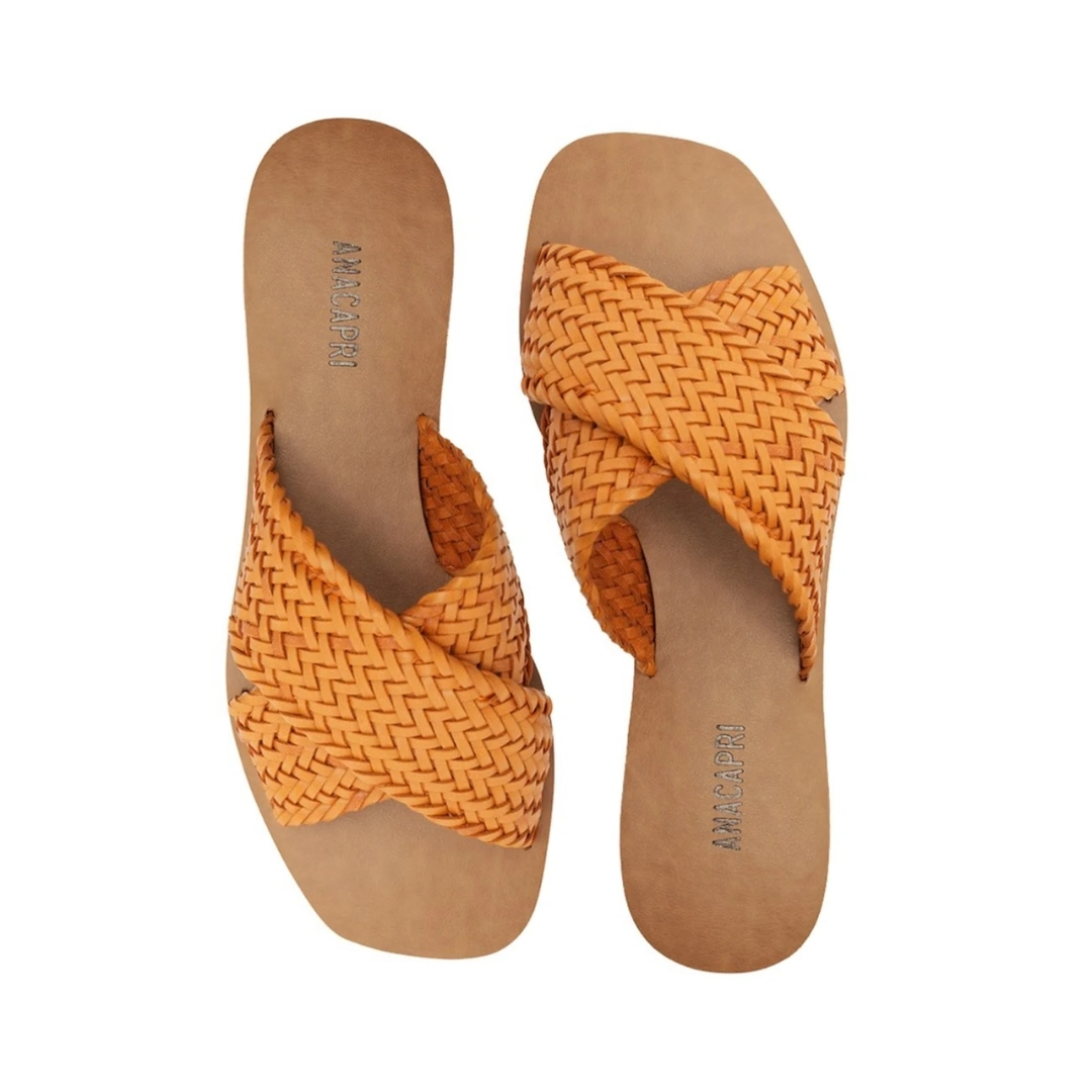 SANDALIA DE TACÓN PLANO